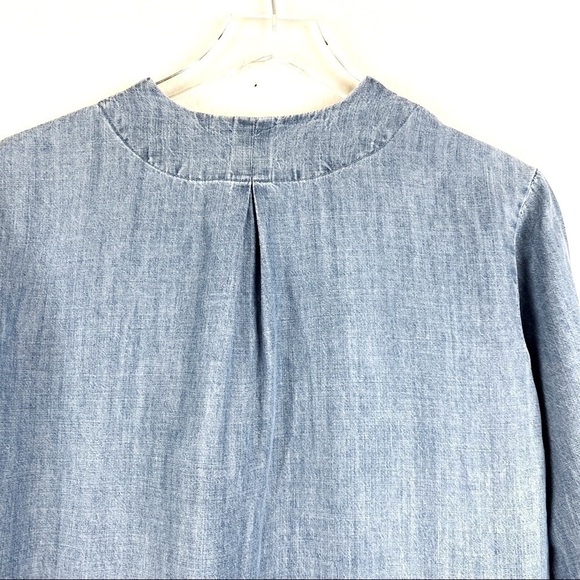 Rails Alicia Chambray Tassel Shift Dress Size XS - Picture 9 of 16
